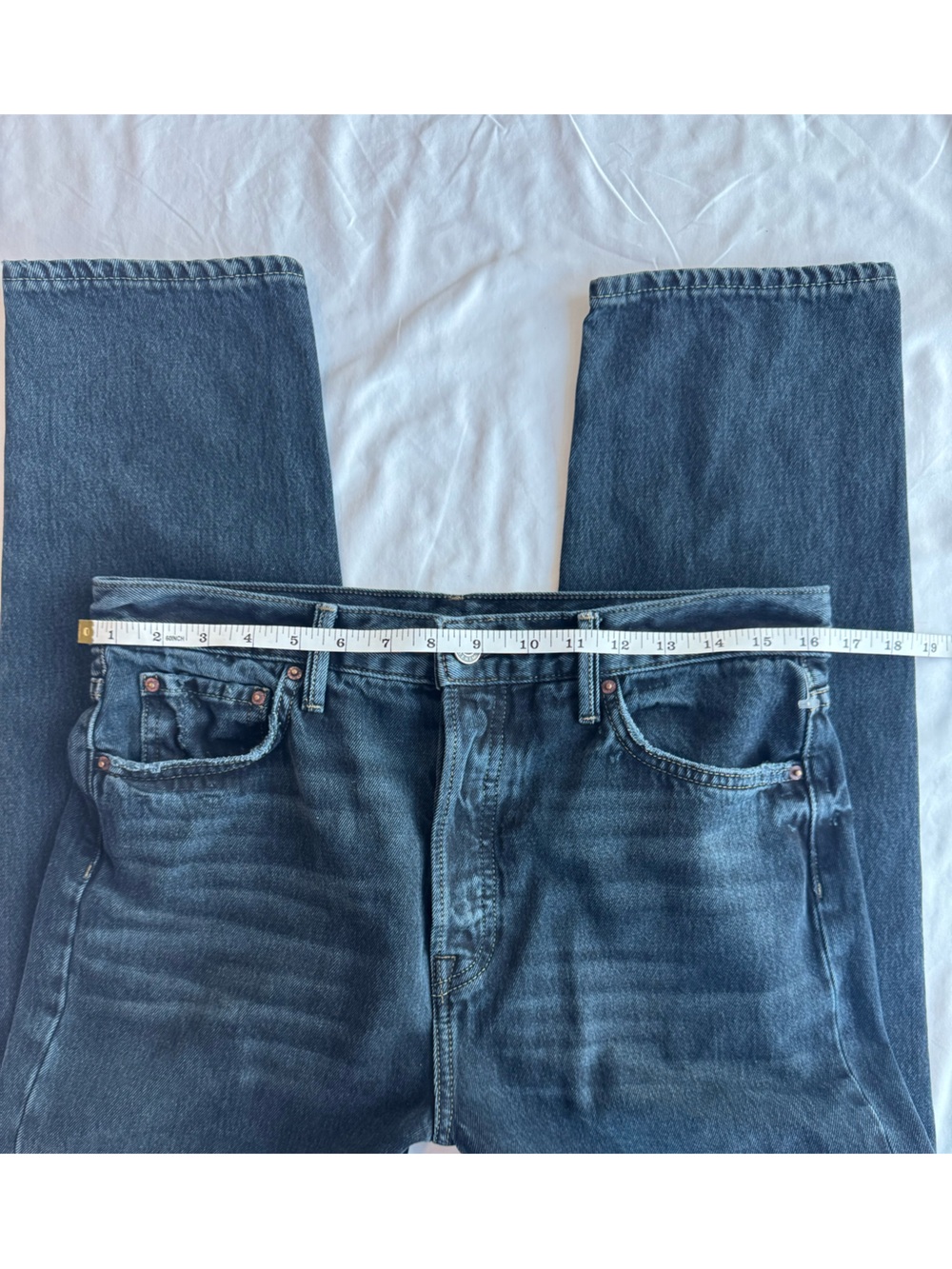 GRLFRND Devon High Rise Boyfriend Jeans Into The Abyss 28 - Picture 14 of 15
